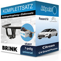 Für Citroen C4 Grand Picasso 06-13 BRINK Anhängerkupplung starr + 7polig E-Satz