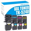 1-5 XXL Set Toner Kompatibel für TK-5240 Kyocera EcoSys M 5526 CDN M 5526 CDW