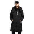 khujo Fitt2 Light Jacke Damen-Winterjacke Parka Wintermantel Kurzmantel Schwarz