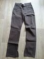 Zara Damen Jeans Gr.38 Braun Neu