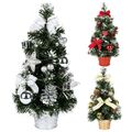 Mini Weihnachtsbaum LED Lichter Tischdekoration Weihnachtsgeschenk Home Decor