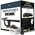 Anhängerkupplung BRINK starr für CITROEN C4 Grand Picasso +E-Satz Kit (AHK+ES)