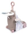 Smoby Toys - Baby Nurse Puppen-Trolley für Kinder - rollbarer Puppenkoffer mit a