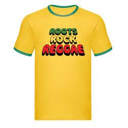 ROOTS ROCK REGGAE T-SHIRT - Rasta Bob Marley Jamaika Rastafarian - Größen S-XXL