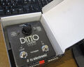 tc electronic Ditto X2 Looper 5 Minuten Loopzeit unbegrenzte Overdubs Undo- und