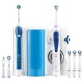 Oral-B Mundpflege-Center Pro 2000 Elektrische Zahnbürste, weiß/blau