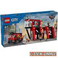 LEGO® City 60414 Feuerwehrstation mit Drehleiterfahrzeug NEU & OVP