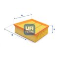 UFI Luftfilter 30.A52.00 für FORD