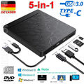 Neu Externes DVD Laufwerk USB 3.0 Brenner Slim CD DVD-RW Brenner Für PC Laptop