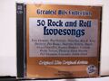 50 ROCK AND ROLL LOVESONGS 2XCD ORIGINAL HITS TOP RARYTAS