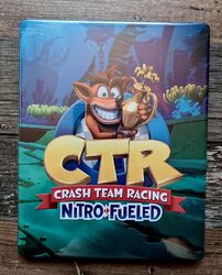 Crash Team Racing Nitro Fueled Limited Custom Steelbook PS4/PS5 *Kein Spiel*
