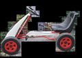 KETTLER KETTCAR Tretauto Go-Kart  5-1 1 Jahre bis 60kg