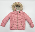 McKenzie Mädchen Winterjacke Steppjacke Wattieret mit Kapuze Gr. 104/110 (4-5 J)