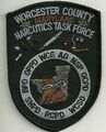 DROGEN  DRUG TASK FORCE MARYLAND  Worcester NARCO Polizei Abzeichen Police Patch