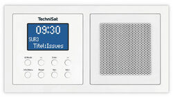 TechniSat Unterputzradio DigitRadio UP 1, DAB+/UKW-Radio, Bluetooth, mit Lautspr