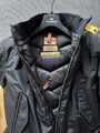 NEU-wertig Parajumpers Winter Jacke Daunen Schwarz Bomberjacke Herren Gr. M