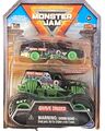 GRAVE DIGGER Monster Truck & RENNAUTO 1:64 Neu und originalverpackt