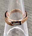 Ring 585/- Roségold - 2,49 gr. - mit Farbstein