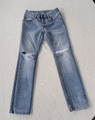 Jungen Jeans Hose Denim Style mit Knie- Risse 152