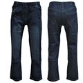 Mädchen Jeans Gr. 98, Jeanshose, Gummibund, dunkelblau