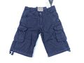 Alpha Industries Jet Shorts Herren Cargo Bermuda kurze Hose dunkelblau W30 W31