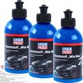 3x 250 ml LIQUI MOLY 1552 KUNSTSTOFFPFLEGEMITTEL SCHWARZ WIE NEU KUNSTOFF PFLEGE