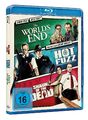 The World's End / Hot Fuzz / Shaun of the Dead [3 auf 1 Blu-ray/NEU/OVP]Cornetto