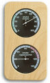 TFA 40.1004 Sauna Thermometer Hygrometer Massivholz Saunaklima Haar-Synthetik