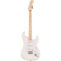 Squier Stratocaster HT MN Arctic White - E-Gitarre