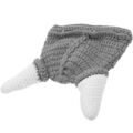  Babymütze Wikingerhelm Neugeborene Häkelmütze Stretchy Woolen Hat