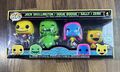 Funko Pop Nightmare Before Christmas 4er Pack Jack Sally Zero Oogie Blacklight