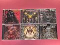 6 X Death Metal CD Sammlung Fleshcrawl Morgoth Demigod Dismember Entombed 