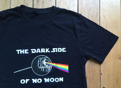 star wars t-shirt schwarz dark side of no moon, gebraucht, BIO, S – TOP!!