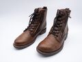 Tamaris Damen Schnürboots Boots Schnürstiefelette Leder Gr. 38 EU Art. 3345-50