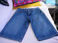 Wrangler Jeans Bermudas Gr 12 regular blau, Bund mit Gummizug einstellbar