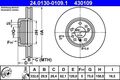 2x Bremsscheibe Ate 24.0130-0109.1 für BMW