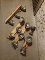 deckenlampe gebraucht holz vintage