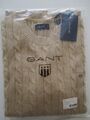 GANT * COTTON CABLE CREW Pullover *NEU* Gr. M, Sand melange, NP  140€