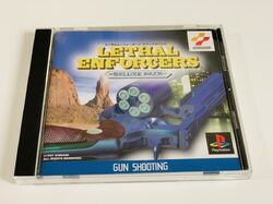 Lethal Enforces Deluxe Pack - PS PS1 PSone Playstation