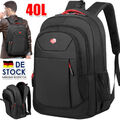 40L Rucksack Herren Damen Freizeit Reise Arbeit Sport Schulrucksack Wasserdicht