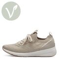 Tamaris Fashletics Sneaker 1-23714-42 498 Vegan ivory beige mit Wechselfußbett