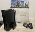 Sony Playstation 5 PS5 DISC EDITION SCHWARZ 825GB RIESIGES KONVOLUT