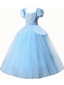 Prinzessin Aschenputtel Mädchen Kleid blau Prinzessin Kostüm