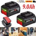 10X 18V 9.0Ah Akku für Bosch Professional GBA GSR GSB BAT618 BAT609 BAT620 DHL