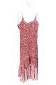 STRADIVARIUS Sommerkleid Rot Blumen Muster Gr. M Damen