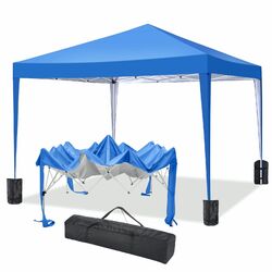 Pavillon 3x3/3x6m Wasserdicht Faltpavillon Pop Up Partyzelt Gartenzelt UV Schutz