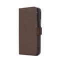 Decoded Leder Detachable Wallet Etui Tasche Case Braun für Apple iPhone 13 Pro