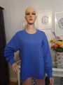 Esprit Damen Sportshirt Pulli Fitness Gr L Blau Neu