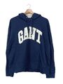 GANT Kapuzensweatshirt Damen Gr. DE 42 blau Casual-Look