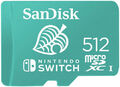 Nintendo Switch micro SD Speicher Karte (SanDisk) 64 / 128 / 256 / 512 GB *NEU*